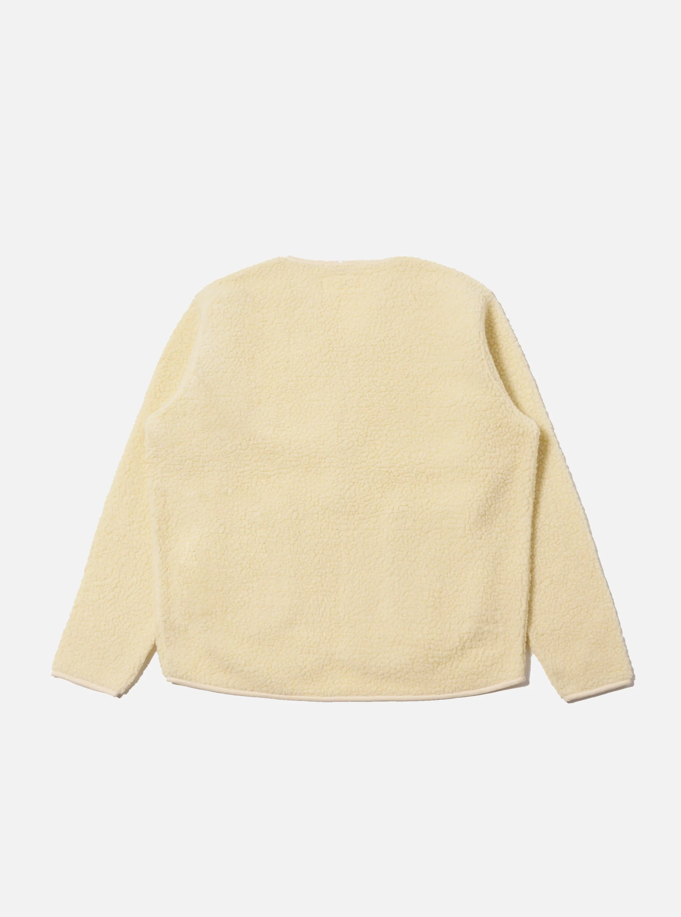 Ecru Galaxy Fleece Zip Liner Jacket - Image 5