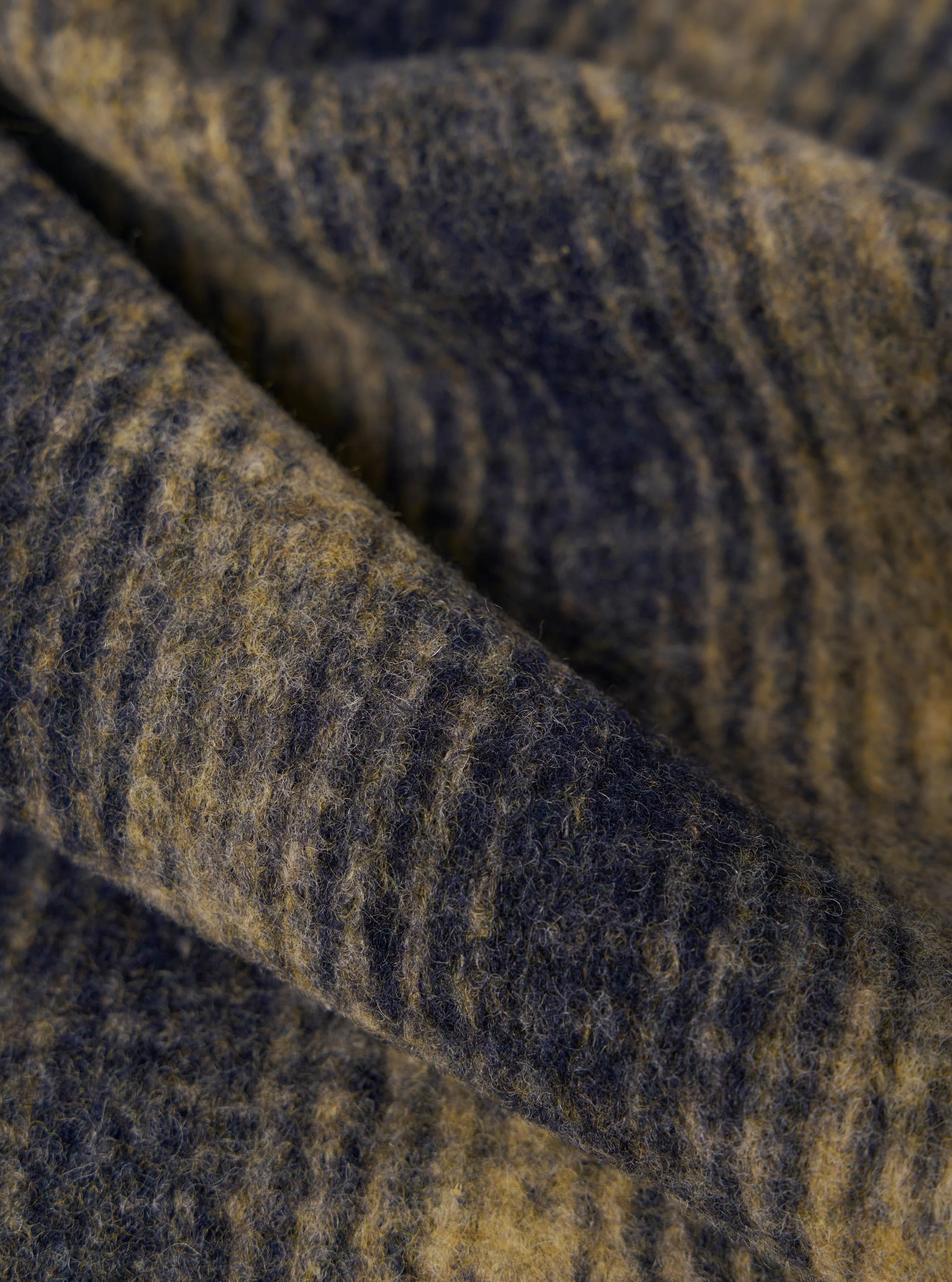 Navy Uist Fleece Zip Liner Jacket - Image 3
