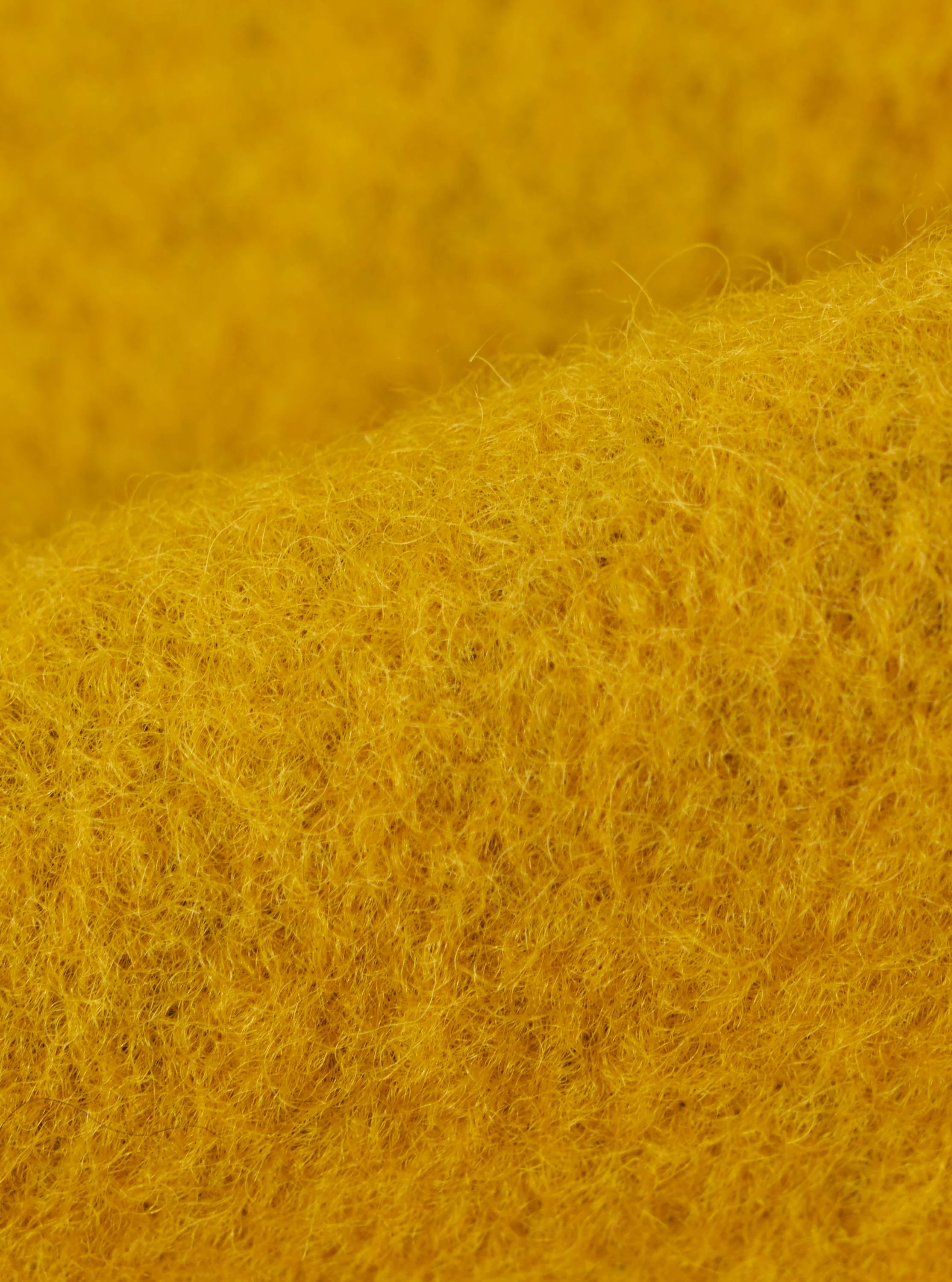 Yellow Wool Fleece Zip Waistcoat - Image 4